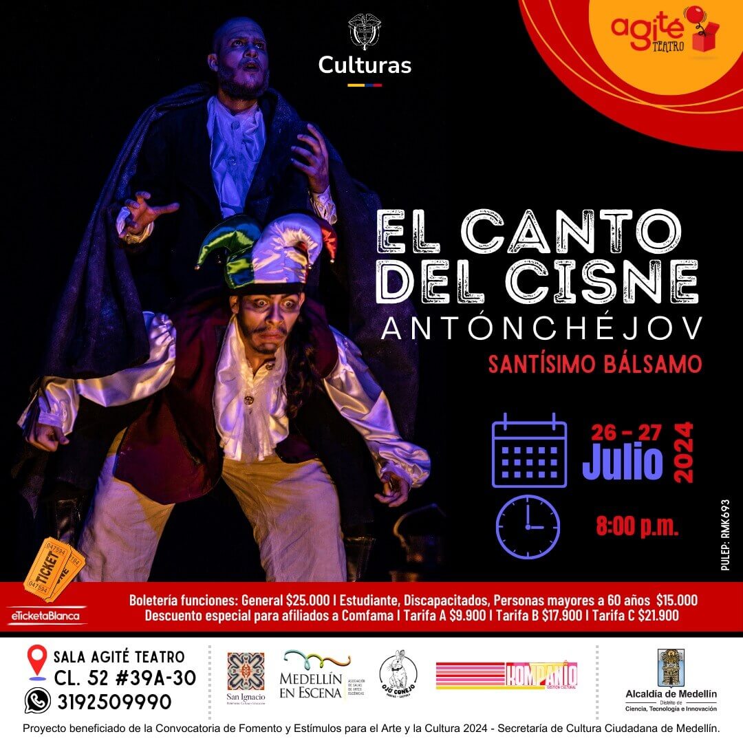 EL CANTO DEL CISNE ANTONCHEJOV
