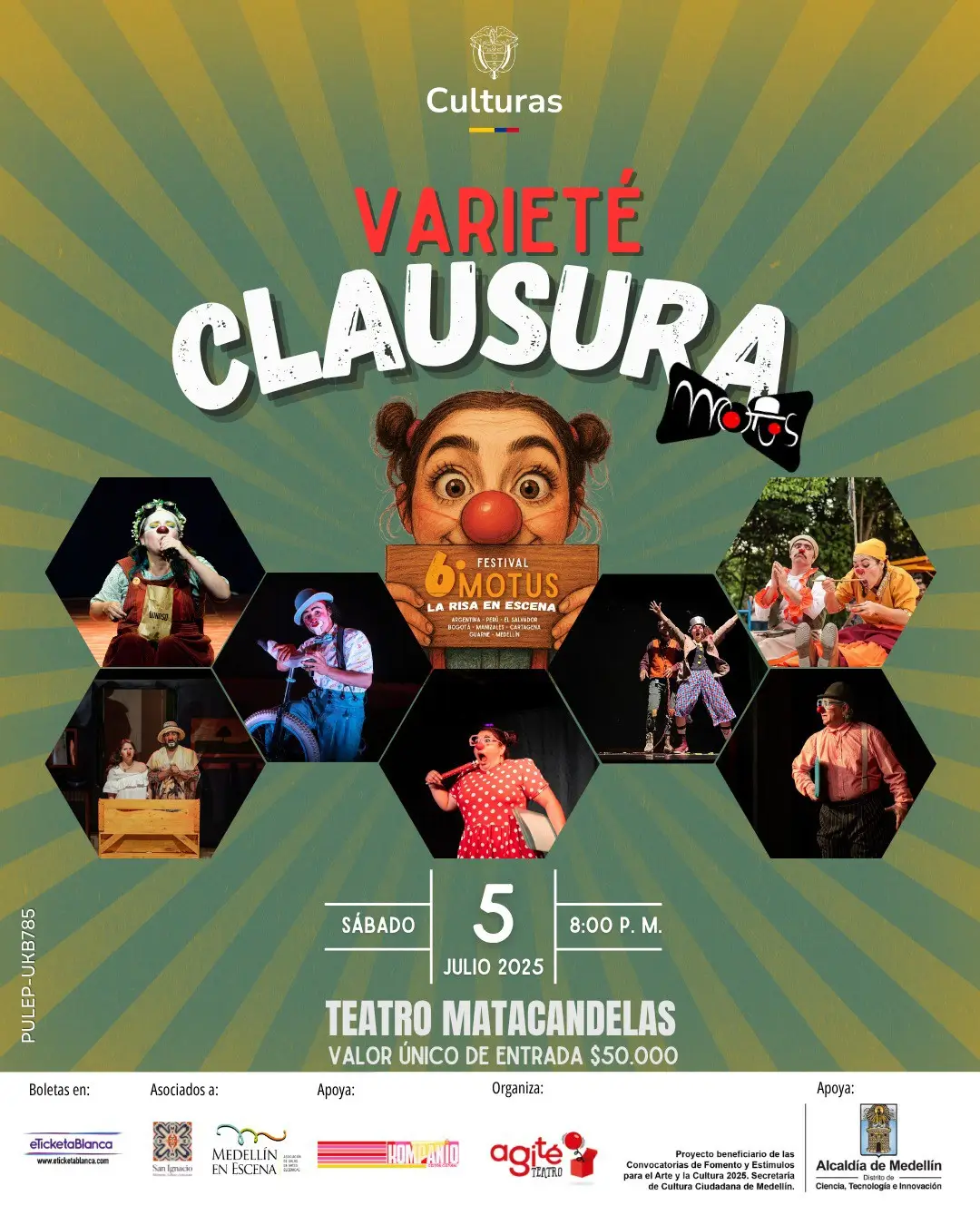 VARIETE CLAUSURA MOTUS - SEXTO FESTIVAL MOTUS