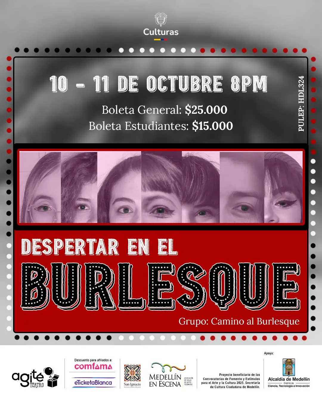 DESPERTAR EN EL BURLESQUE
